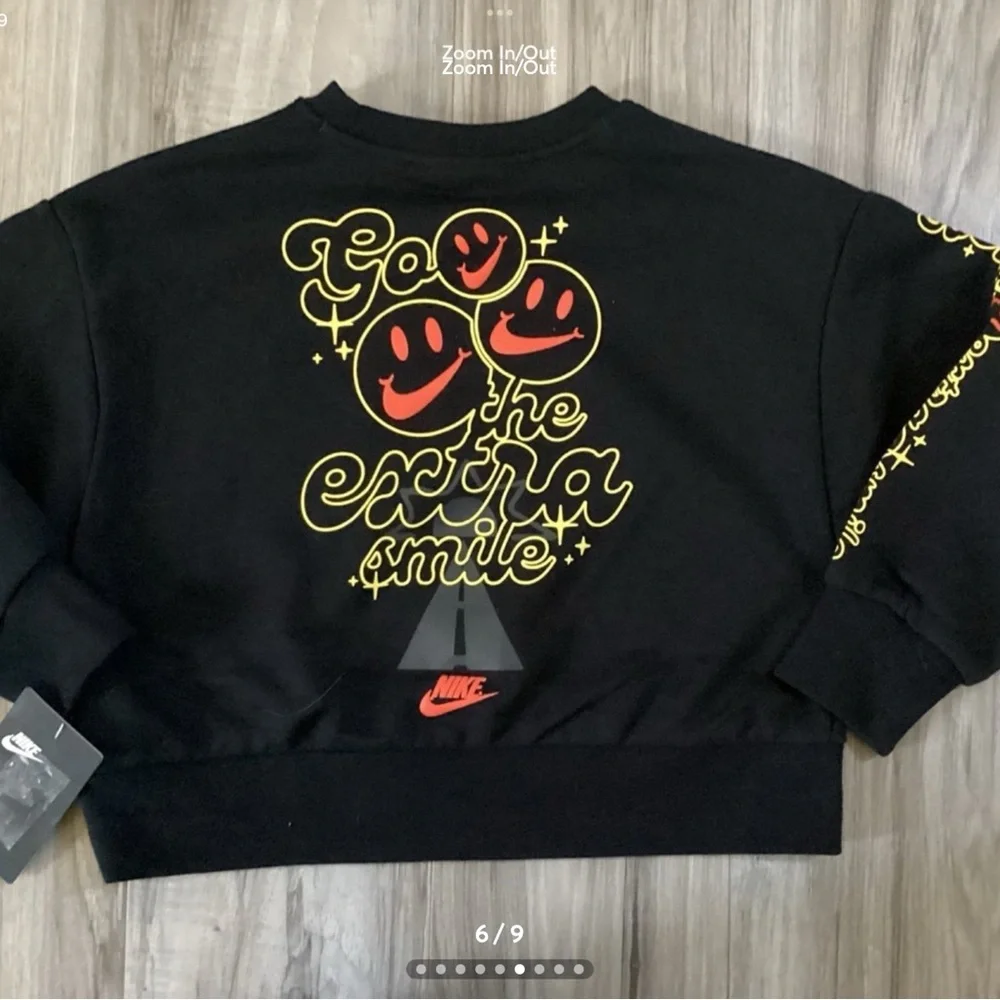 Nike girls Sweatshirt, Tee & bike shorts bundle size 5(NWT) ~FIRM, NO OFFERS~ - Picture 6 of 8